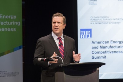 ssistant Secretary for Energy Efficiency & Renewable Energy David Danielson introduces new efforts during the American Energy and Manufacturing Competitiveness Summit in Washington, DC