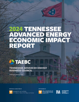 2024 TN Advanced Energy Economic Impact Report Cover